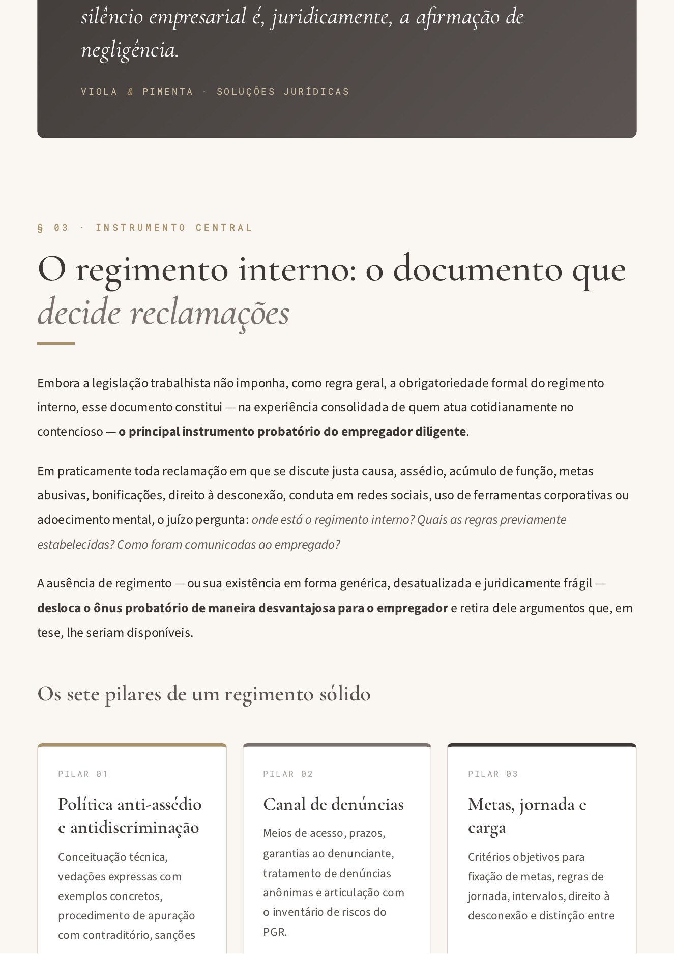 Página 6 da cartilha NR-01: saúde e segurança no trabalho